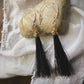 Horsehair Tassel Earrings