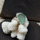 Hawaiian Mixed Metal Seaglass Ring