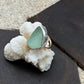 Hawaiian Mixed Metal Seaglass Ring