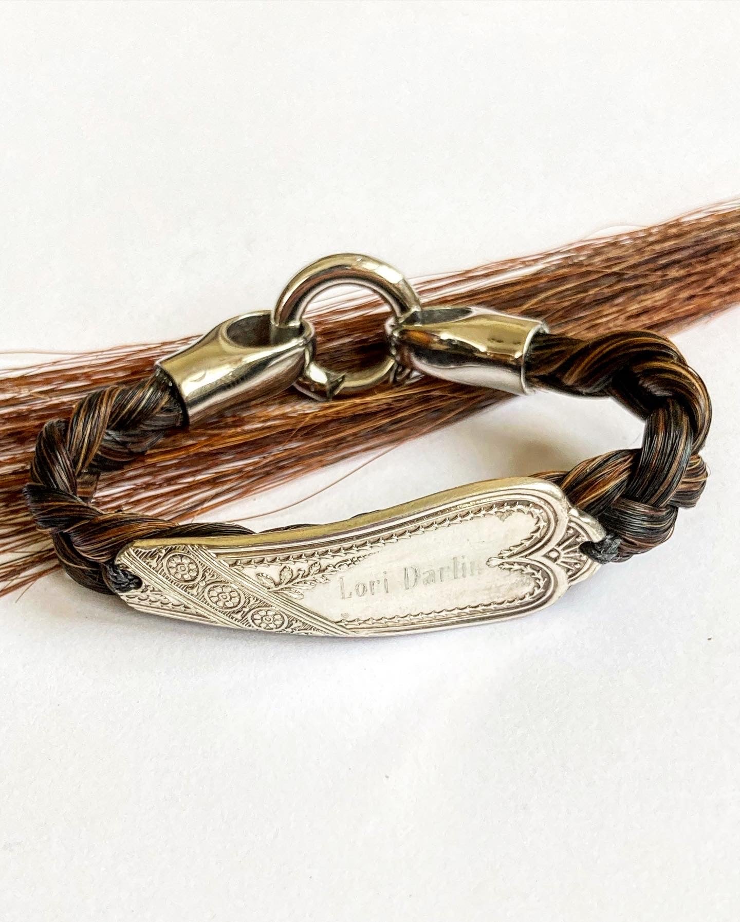 Open Hook Horsehair Bracelet – DnA Braided Treasures